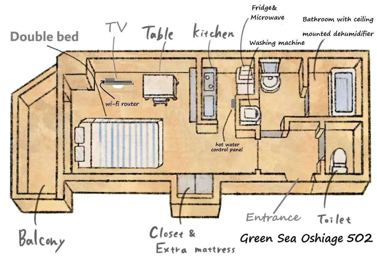 Apartment Green Sea Oshiage 5F Tokyo