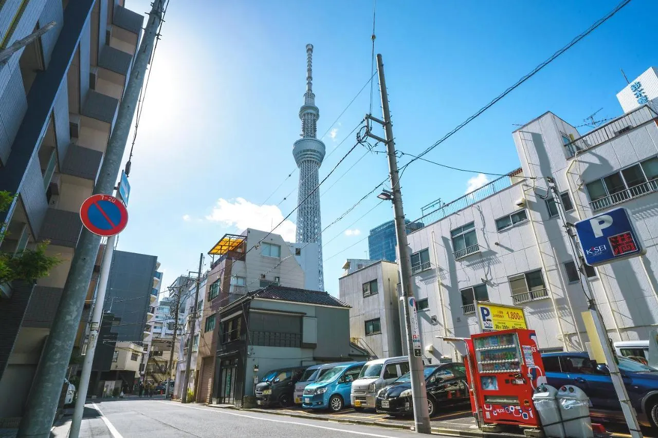 Apartmán Green Sea Oshiage 5F Prefektura Tokio